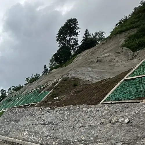 湖南路桥建设集团有限责任公司长益高速扩容段养护现场实拍